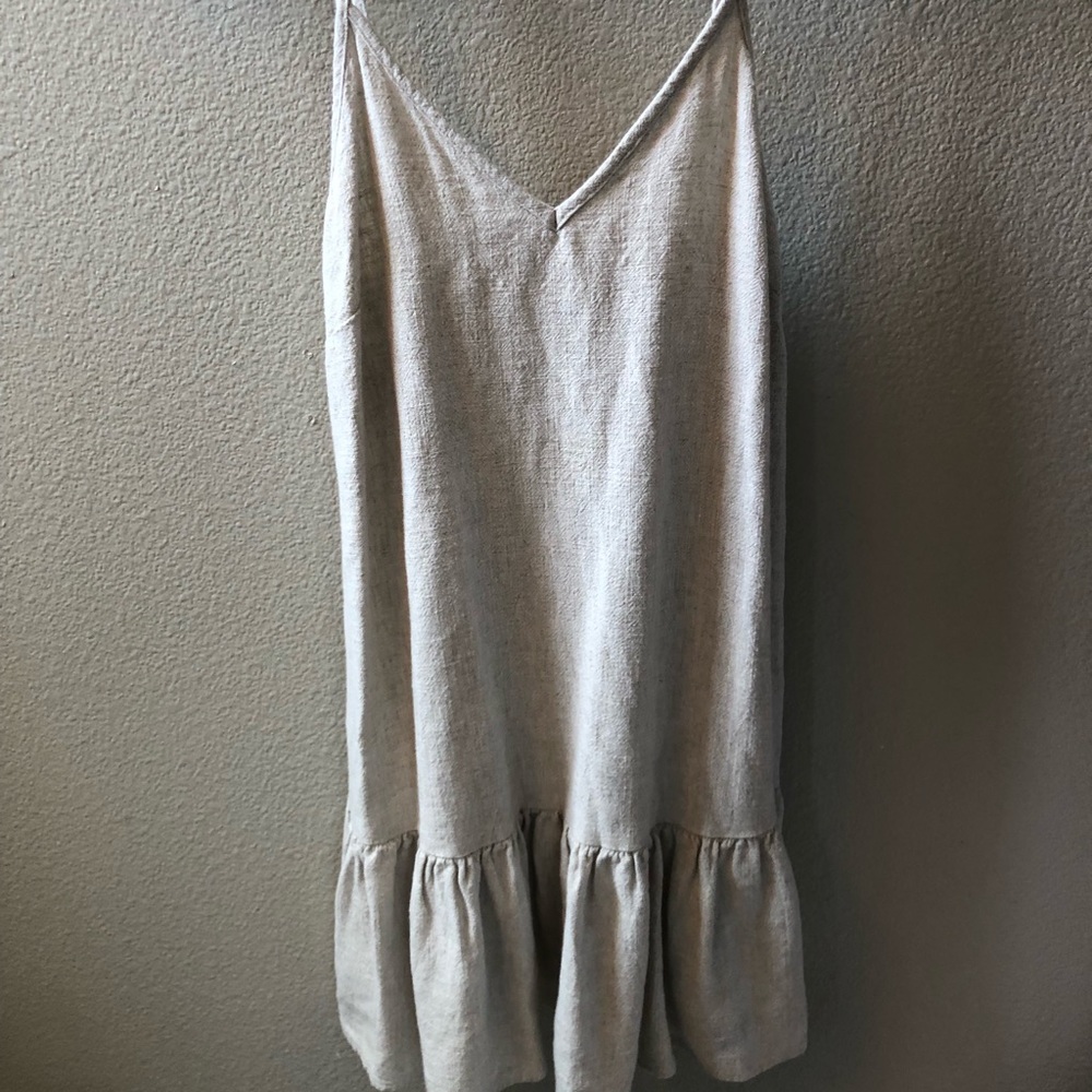 Brand new cream coloured strapless shirt